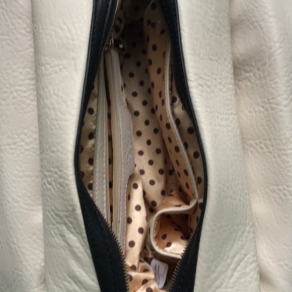 Melie Bianco Designer Doctor Square Satchel Handbag RARE